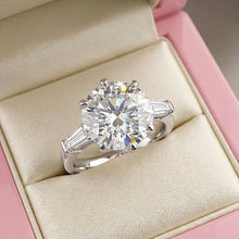 Load image into Gallery viewer, 5.33ct Rare Natural F Colour Diamond Platinum Ring
