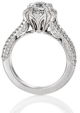 Load image into Gallery viewer, Brilliant Engagement Ring Split Shank