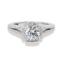 Load image into Gallery viewer, Brilliant Engagement Ring Split Shank