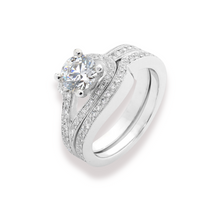 Load image into Gallery viewer, Brilliant Cut Engagement Ring Viva Style