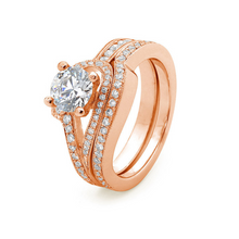Load image into Gallery viewer, Brilliant Cut Engagement Ring Viva Style