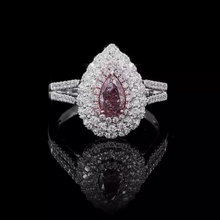 Load image into Gallery viewer, Natural Pink Diamond Ring