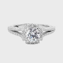 Load image into Gallery viewer, Brilliant Engagement Ring Split Shank