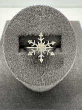 Load image into Gallery viewer, Snowfall Radiance Diamond Ring - 9ct White Gold (0.18ct Natural Diamonds)