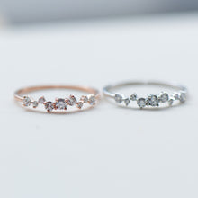 Load image into Gallery viewer, Irregular Diamond Ring-18k Gold-Valentines Day-Sale-Gift-Petite