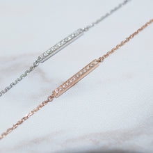 Load image into Gallery viewer, Diamond Bracelet -18k Gold-Valentines Day-Petite Jewellery-Gift-Sale