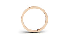 Load image into Gallery viewer, 18K Rose Gold Flash Set Diamond Band
