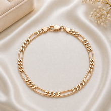Load image into Gallery viewer, Solid 9ct Rose Gold Link Bracelet – Elegant and Heavy 21.55g
