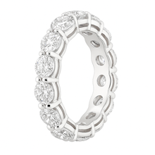 Load image into Gallery viewer, 18K White Gold Eternity Band with 2.80ct Lab Grown Diamonds
