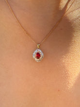 Load image into Gallery viewer, 9ct Yellow Gold Ballerina Pendant Necklace
