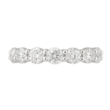 Load image into Gallery viewer, 18K White Gold Eternity Band with 2.80ct Lab Grown Diamonds

