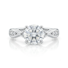 Load image into Gallery viewer, 18ct White Gold Ring with 1.30 ct Center Diamond
