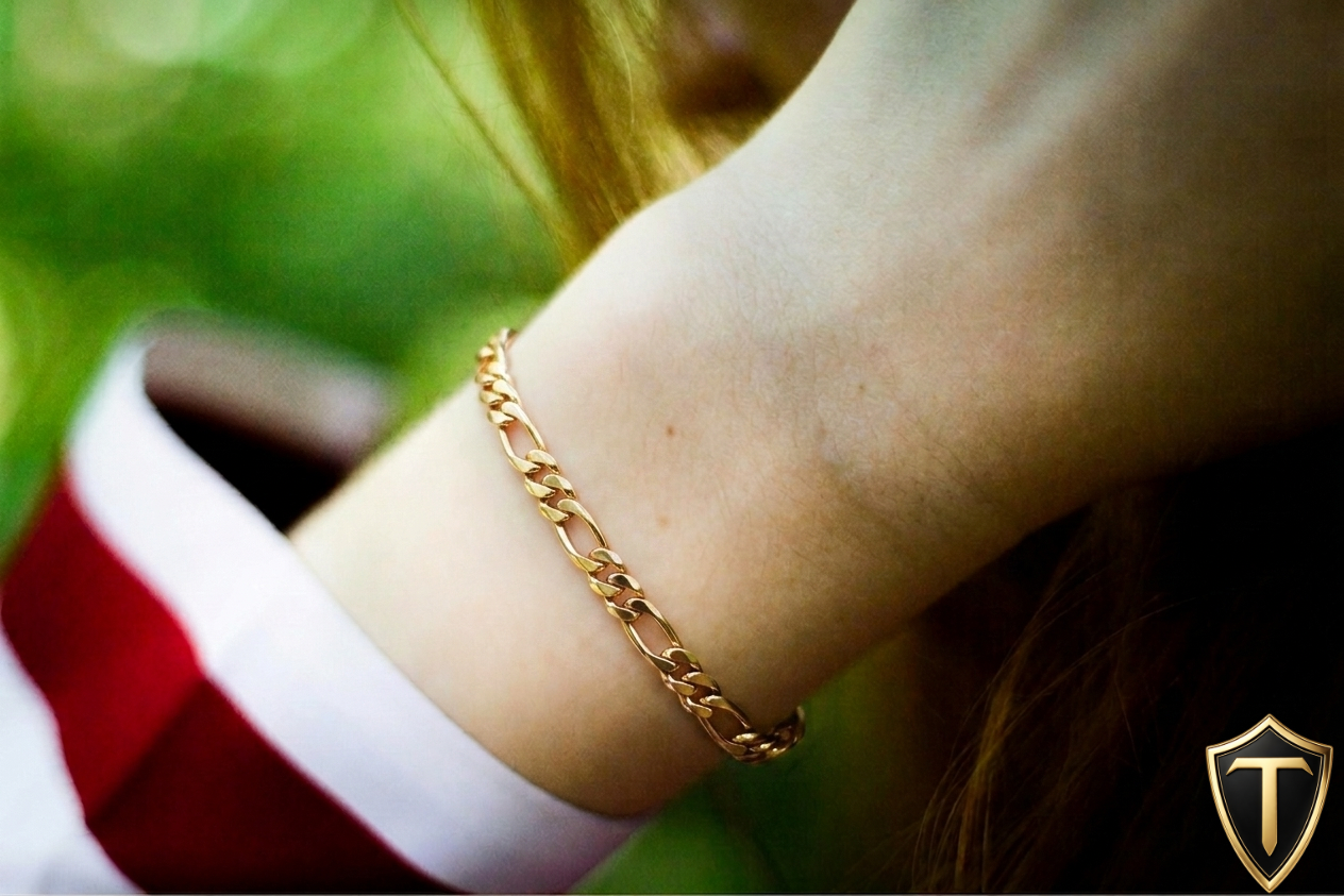 Solid 9ct Rose Gold Link Bracelet – Elegant and Heavy 21.55g