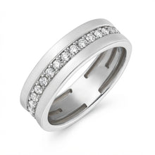 Load image into Gallery viewer, Eternity Row Diamond Wedding Band
