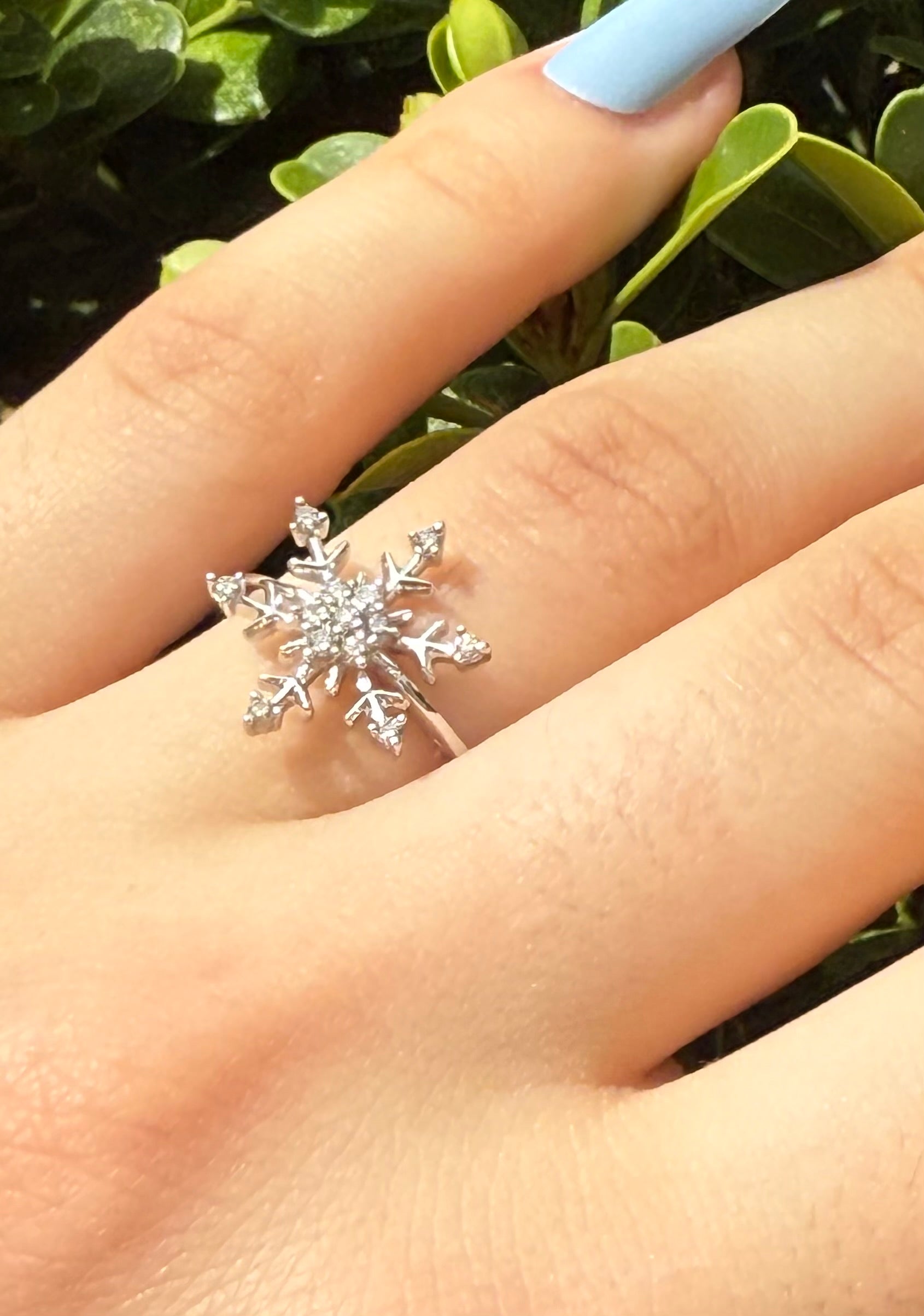 Snowfall Radiance Diamond Ring - 9ct White Gold (0.18ct Natural Diamonds)