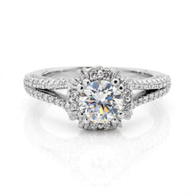 Load image into Gallery viewer, Brilliant Engagement Ring Split Shank
