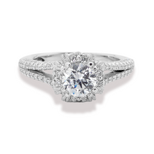 Load image into Gallery viewer, Brilliant Engagement Ring Split Shank
