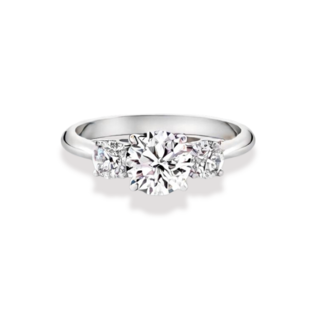 Three Stone Engagment Ring