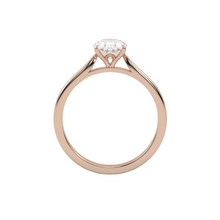 Load image into Gallery viewer, Oval Solitaire Engagment Ring
