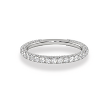 Load image into Gallery viewer, All Sides Set Diamonds  Wedding Band
