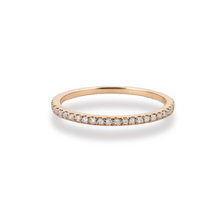 Load image into Gallery viewer, Eternity Diamond Rose Gold Wedding Band
