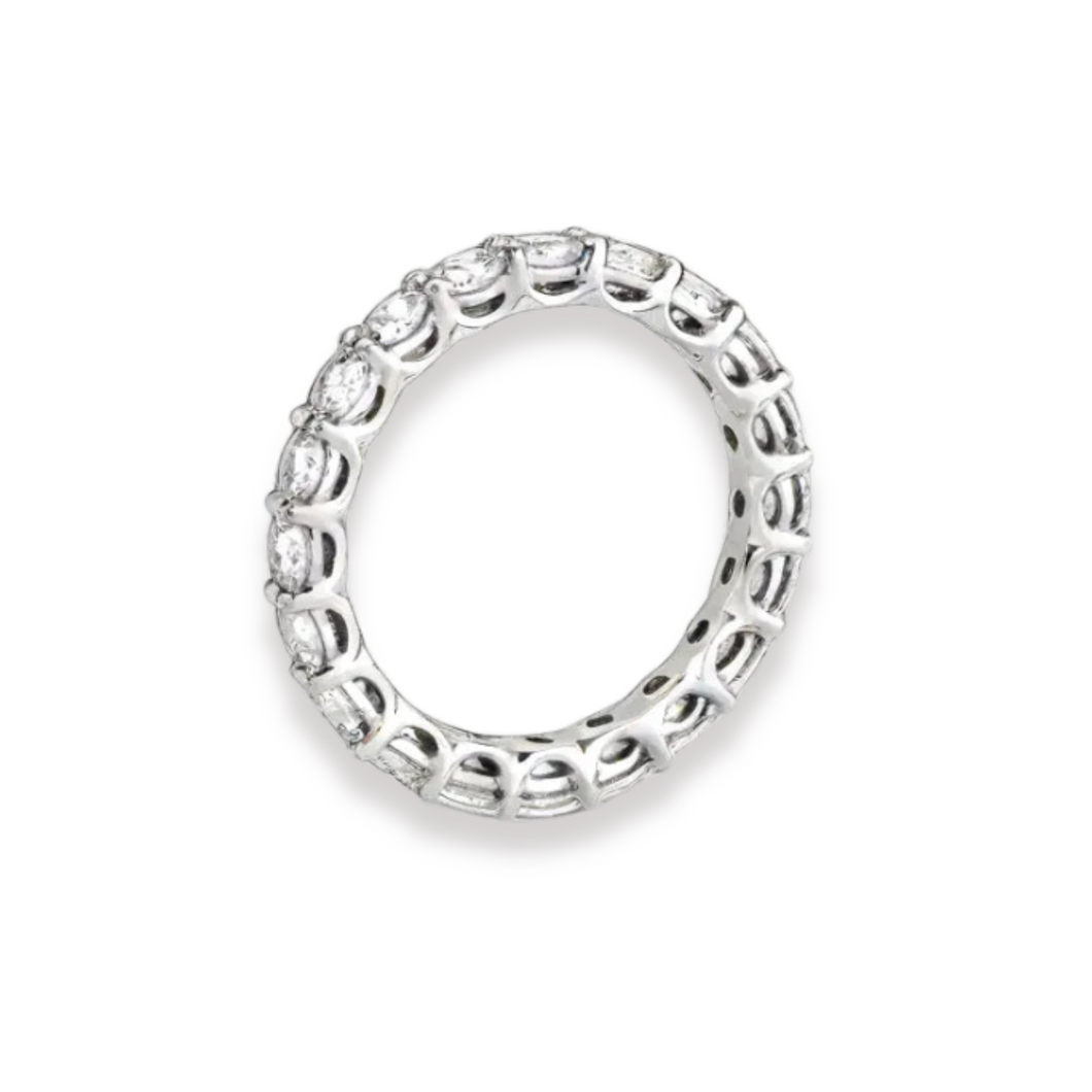 Eternity Wedding Ring  U Shape