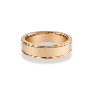 Gent's Double Line Wedding Band