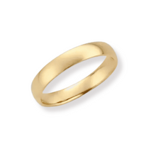 Load image into Gallery viewer, Gent&#39;s Yellow Gold  Mid-Width 4mm Wedding Band
