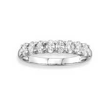 Load image into Gallery viewer, Oval Shape Diamond Wedding Band
