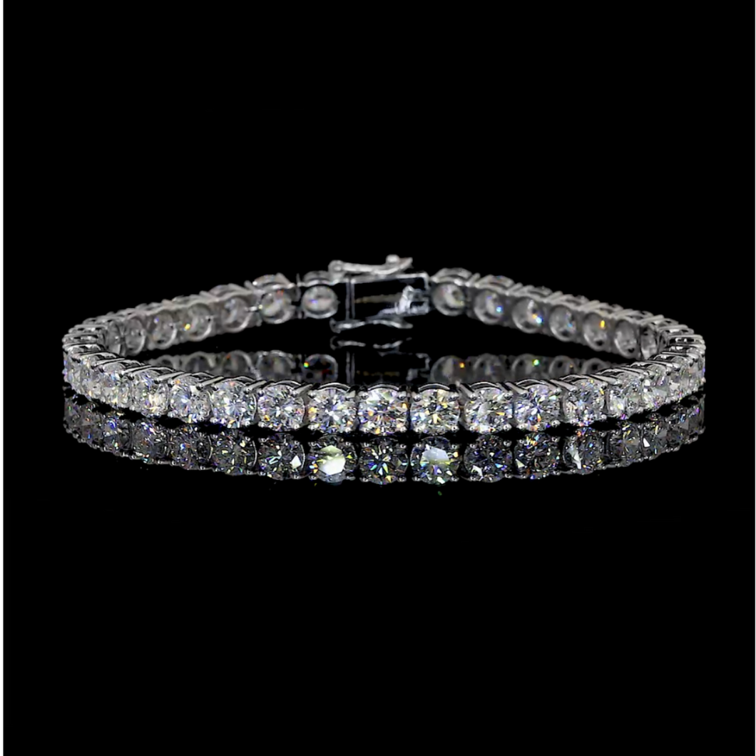 Tennis Bracelet with Natural or Lab Grown Diamonds