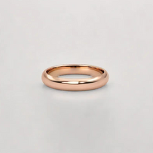 Load image into Gallery viewer, Classic D Shape 5mm Rose Gold Wediing Band
