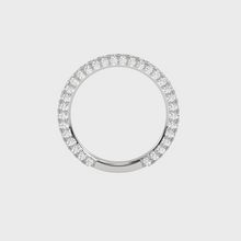 Load image into Gallery viewer, All Sides Set Diamonds  Wedding Band
