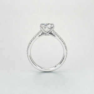 Oval Shape Engagement Ring