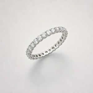 Shared Claw Eternity Wedding Band