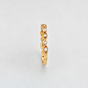 Yellow Gold Mezmerising Wedding Band