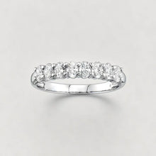 Load image into Gallery viewer, Oval Shape Diamond Wedding Band
