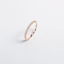 Load image into Gallery viewer, Eternity Diamond Rose Gold Wedding Band
