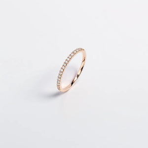 Eternity Diamond Rose Gold Wedding Band