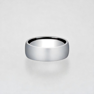 Gents Satin Finish 7mm Wedding Band