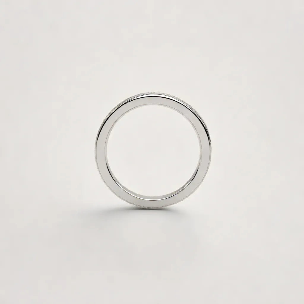 Bead Set Pave Wedding Band