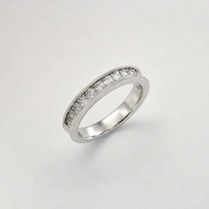 Bead Set Pave Wedding Band