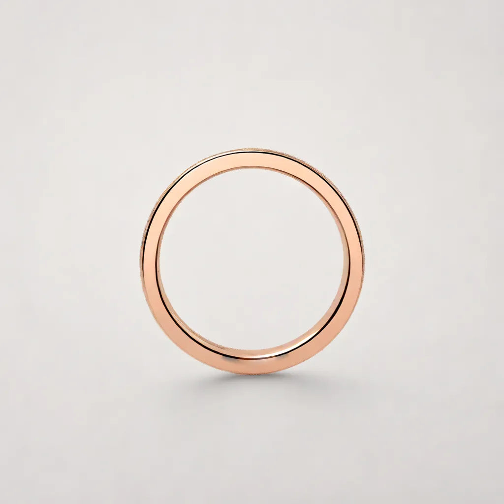 Gent's Double Line Wedding Band