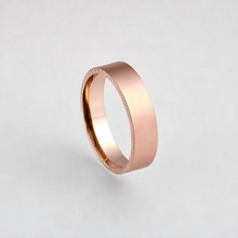 Load image into Gallery viewer, Gent&#39;s Rose Gold Satin Finish Wedding Band
