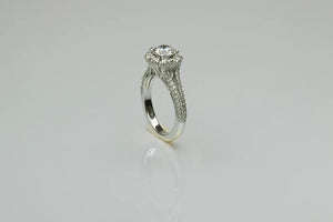 Brilliant Engagement Ring Split Shank