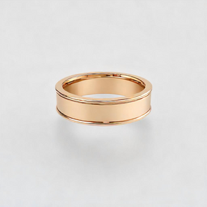 Gent's Double Line Wedding Band