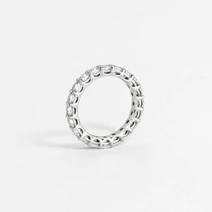 Eternity Wedding Ring  U Shape