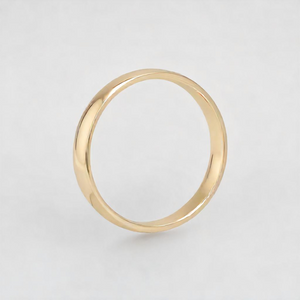 Gent's Yellow Gold  Mid-Width 4mm Wedding Band