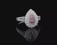 Load and play video in Gallery viewer, Natural Pink Diamond Ring
