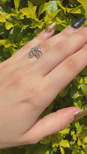 Load and play video in Gallery viewer, Sparkling Bubbles Bezel Ring: 9ct White Gold or Yellow Gold, 0.34ct Natural Diamonds

