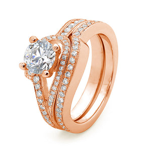 Brilliant Cut Engagement Ring Viva Style